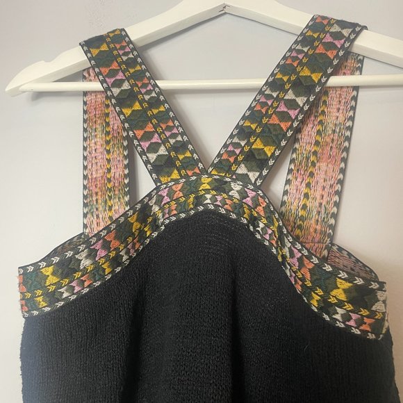 Madewell Embroidered Swing Sweater Tank Size XXS Boho Bohemian - Picture 6 of 10